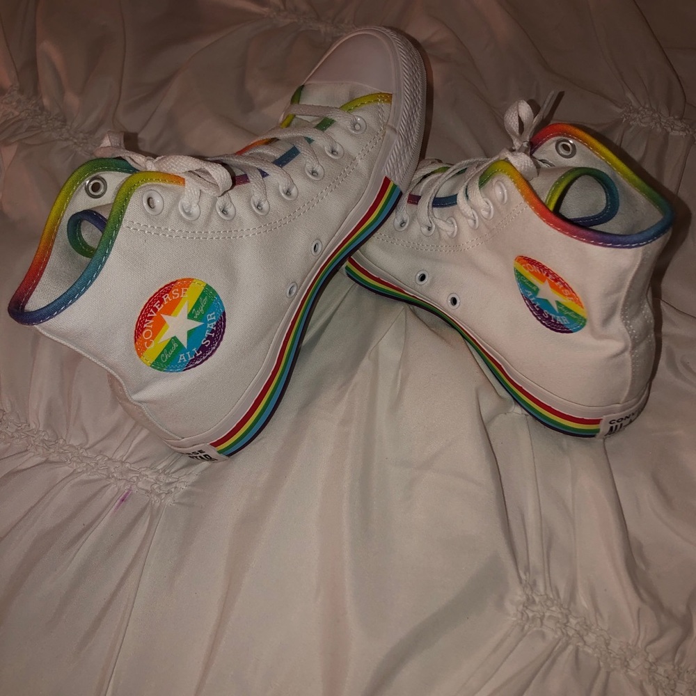 Custom Bought Rainbow Converse